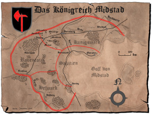 In-Game-Karte von Midstad